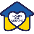 Homes for Ukraine logo