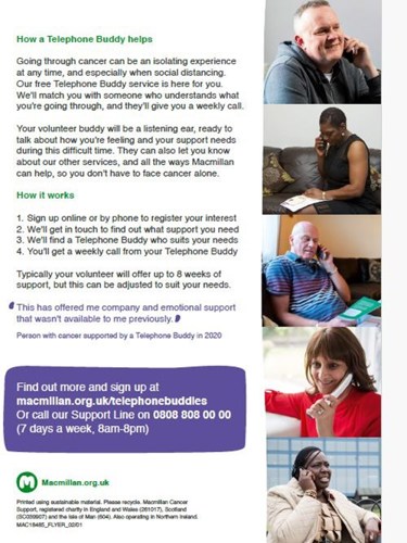 Macmillan Buddies