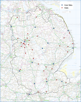 Lincolnshire Library Sites